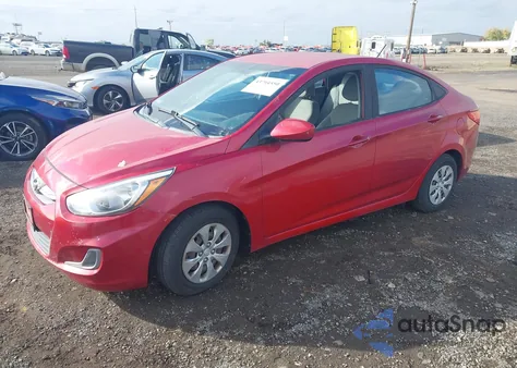 2017 Hyundai Accent Se z USA, uszkodzony, nr VIN KMHCT4AE5HU317116
